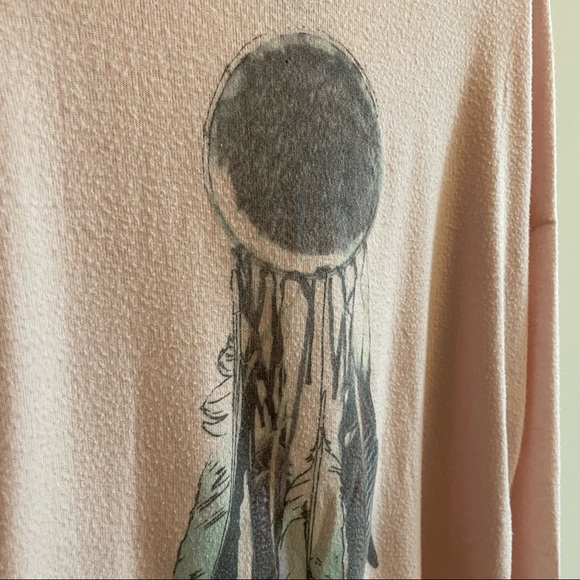 American Eagle soft and sexy collection pink hoodie M - Picture 3 of 6